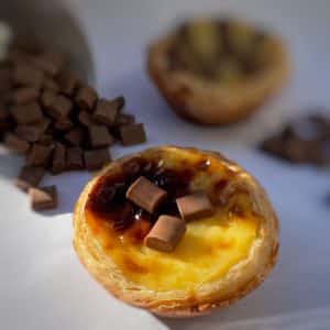 Pastel de Nata au chocolat