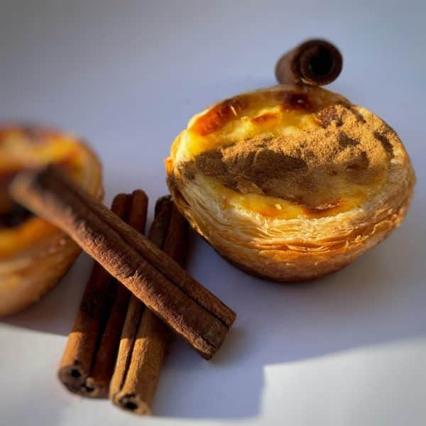 flan à la cannelle