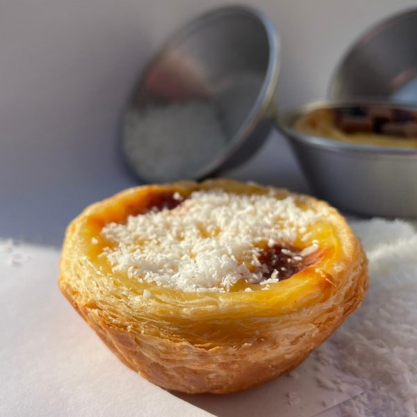 pastel de nata au coco